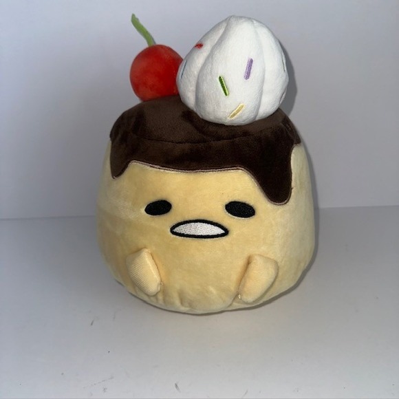 Gund Other - Sanrio Gudetama Flan Plush GUND The Lazy Egg Dessert Kawaii Stuffed Toy 6069647